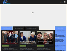 Tablet Screenshot of ju-ffb.de
